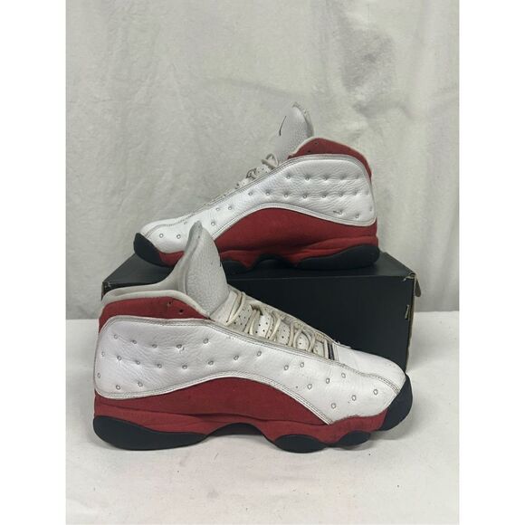 Jordan 13 Retro Men\'s Basketball Shoes Chicago White Red 414571-122 Lot Size 10. main image 5